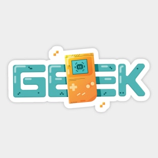 Geek Game Gadget Sticker